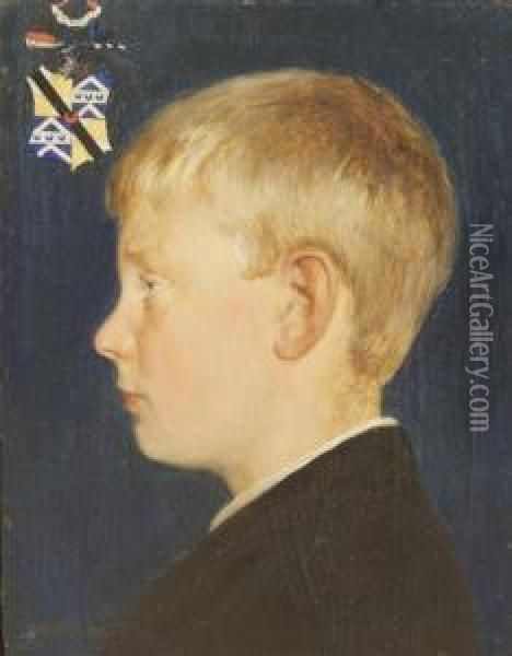 Portrait Of Gerard Widdrington Oil Painting Reproduction By Frederick