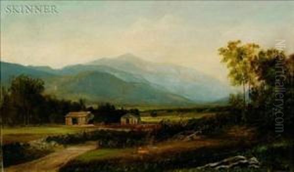 Scene In The White Mountains Oil Painting - Harrison Bird Brown