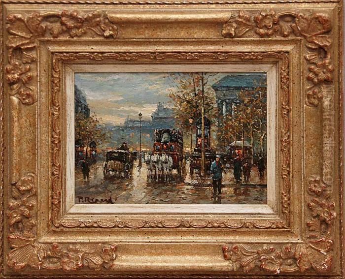 Street Scene Oil Painting - Paul Renard