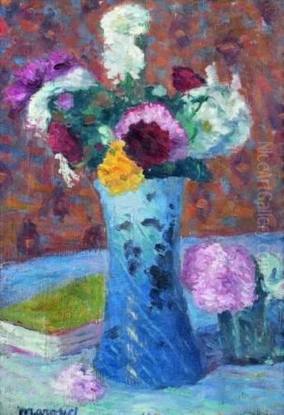 Bouquet De Fleurs Oil Painting - Albert Marquet