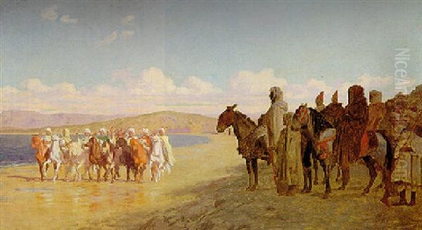 The Review by Jean-Leon Gerome