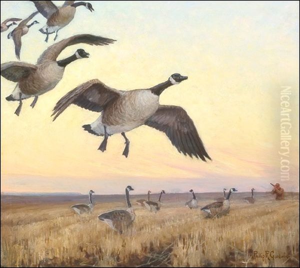 Goose Hunting Oil Painting - Philip Russell Goodwin