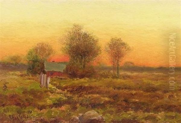 Sunset Oil Painting - Charles Gerald Griffin