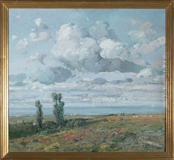 Paisaje Oil Painting - Eliseo Meifren y Roig