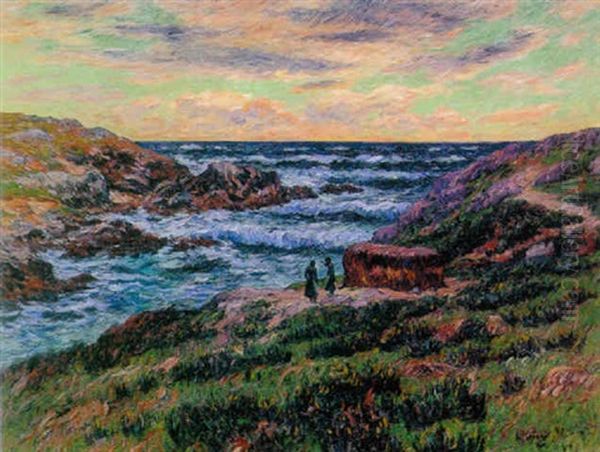 Saint-thomas, Finistere Oil Painting - Henry Moret