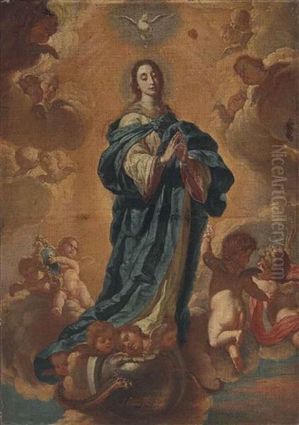 The Immaculate Conception by Acisclo Antonio Palomino de Castro y Velasco