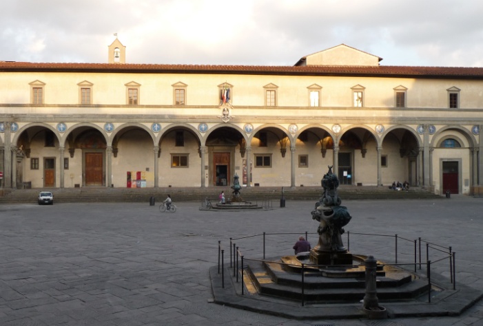 The Foundling Hospital in Florence, completed in 1445