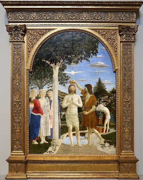 The Baptism of Christ by Piero della Francesca