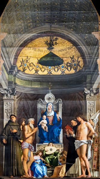 "St. Job Altarpiece" by Giovanni Bellini