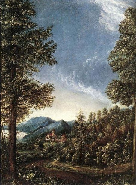 Albrecht Altdorfer's "Danube Landscape"