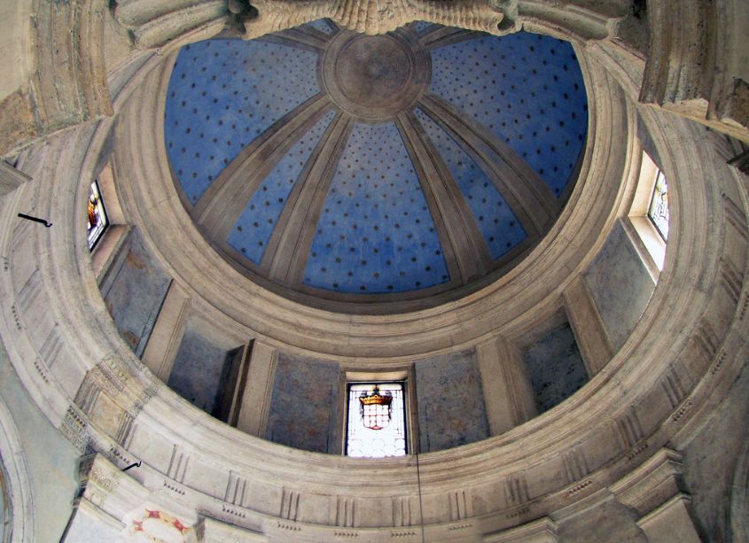 Interior of the Tempietto