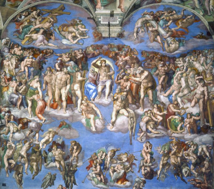 The Last Judgment by Michelangelo