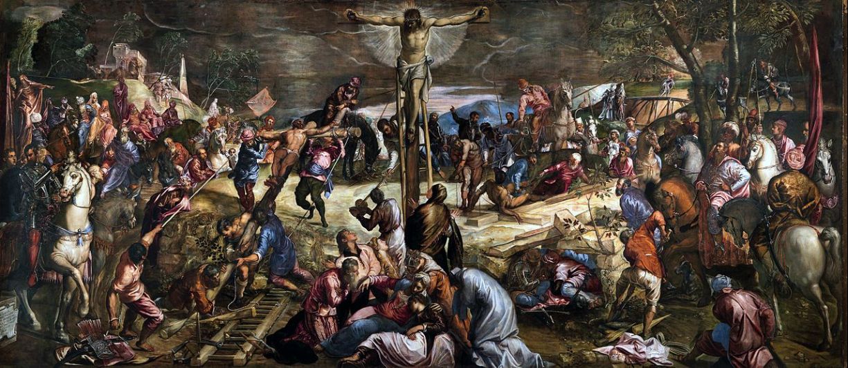 The Crucifixion by Tintoretto 