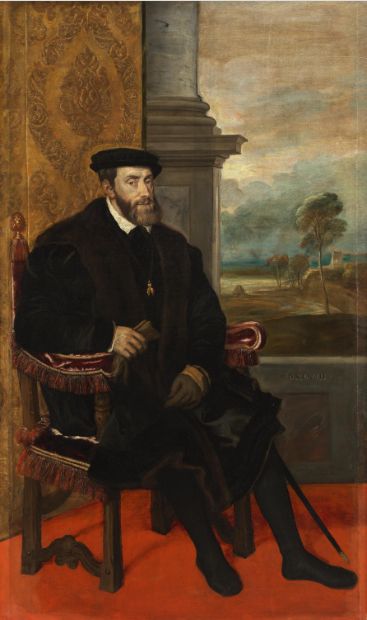 Portrait of Emperor Charles V by Titian