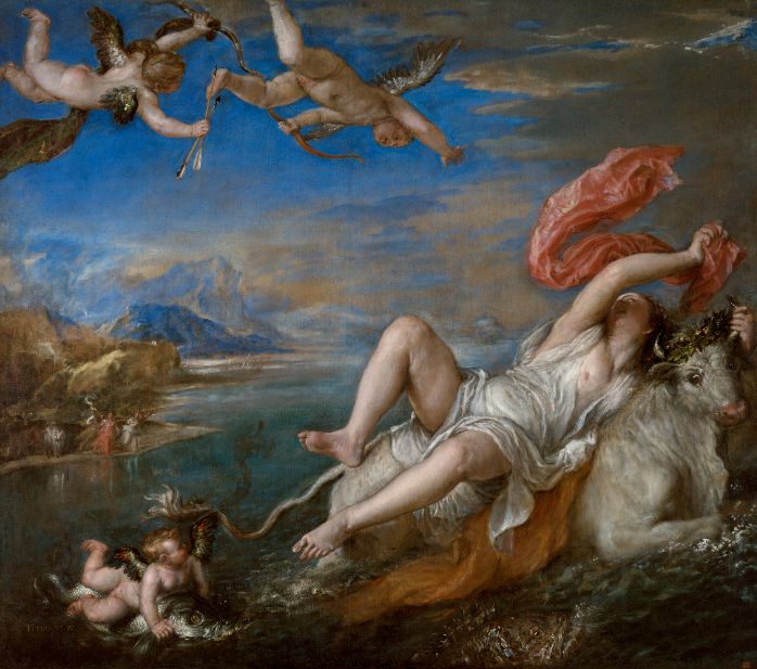 The Rape of Europa by Titian