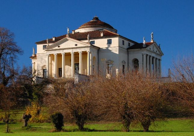 Villa Rotonda in Vicenza, designed by Palladio