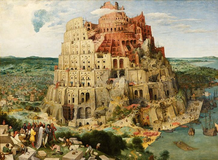 The Tower of Babel by Bruegel