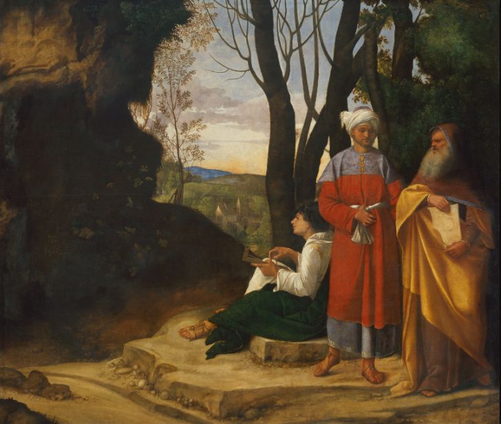 Giorgione's "Three Philosophers" (1509)