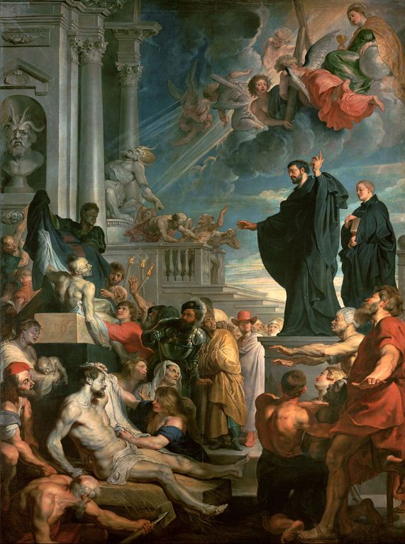 The Miracles of St. Francis Xavier, Peter Paul Rubens, 1617 or 1618