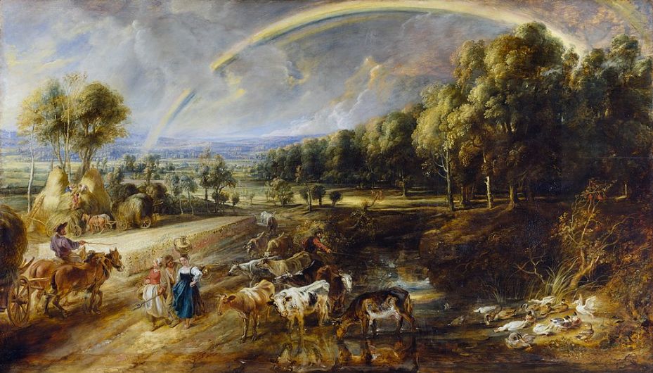 The Rainbow Landscape, Peter Paul Rubens, 1636