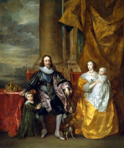 Charles I and Family, Anthony van Dyke