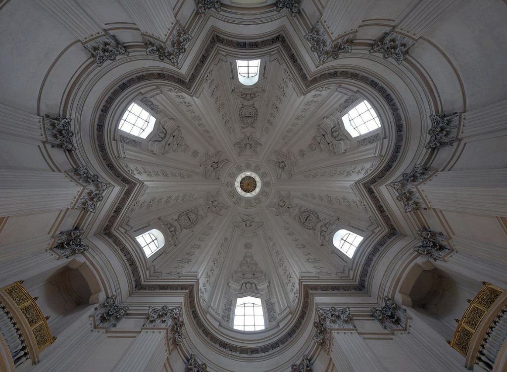 Interior of Sant'Ivo alla Sapienza