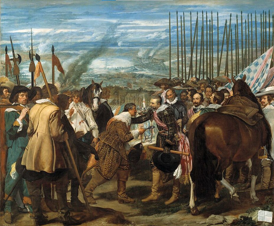 The Surrender of Breda by Diego Velázquez, 1634–35