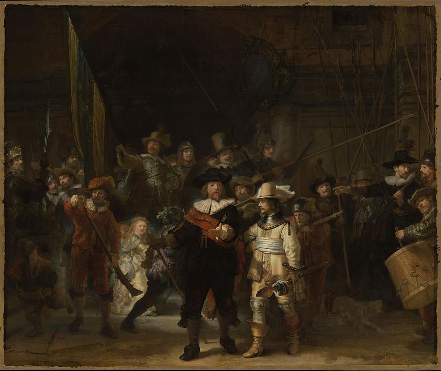 The Night Watch by Rembrandt van Rijn, 1642