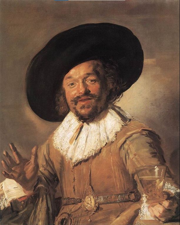 The Merry Drinker by Frans Hals, c. 1628–1630