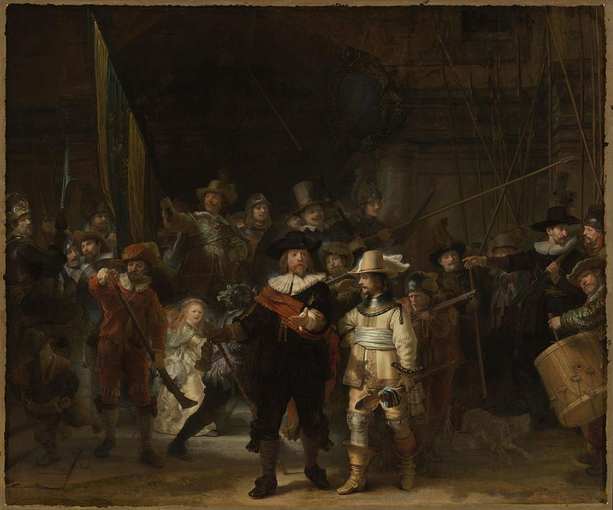 The Night Watch by Rembrandt van Rijn, 1642