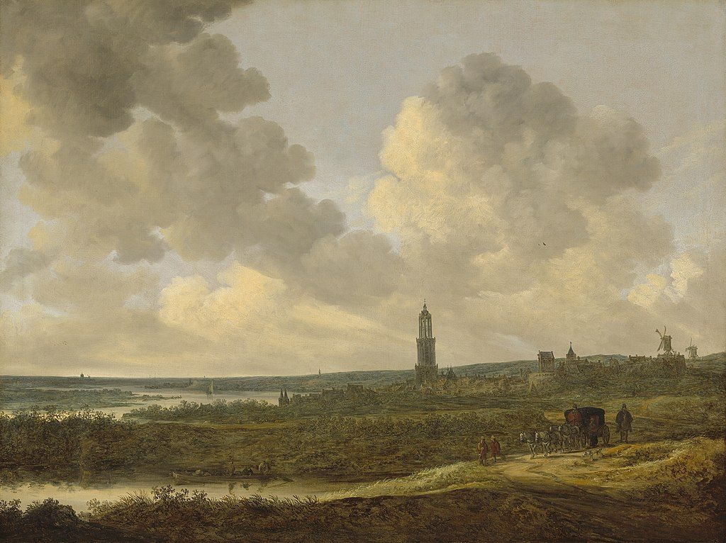 View of Rhenen by Jan van Goyen, 1646