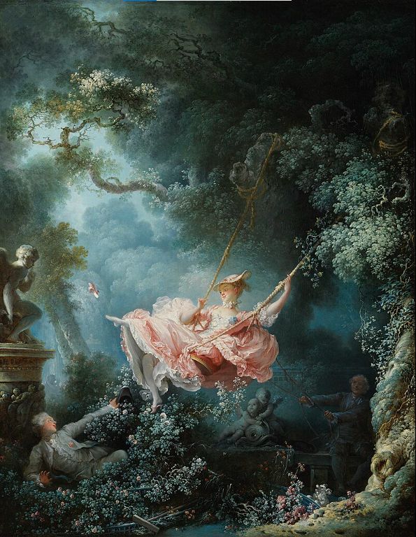 The Swing by Jean-Honoré Fragonard