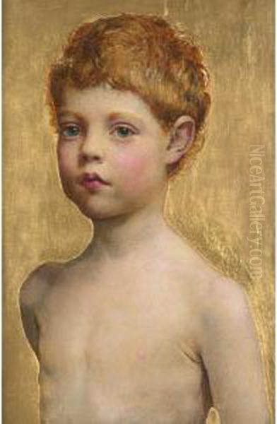 Portrait Of A Boy by Annie Louisa Swynnerton