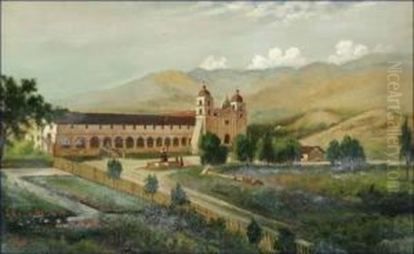 Mission Santa Barbara by John Sykes