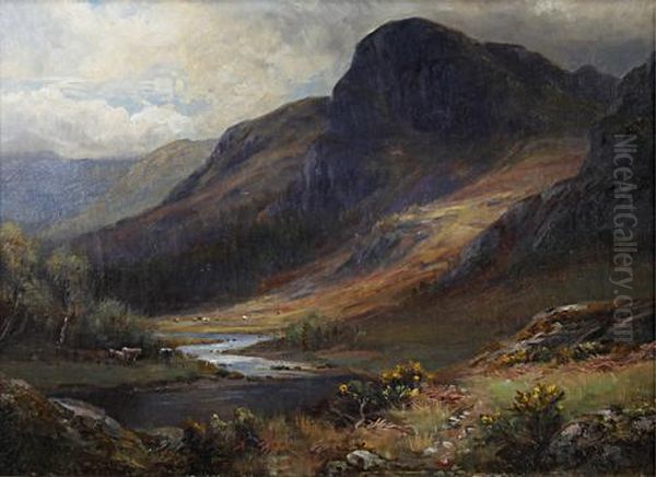 Borrowdale, Cumberland by William Lakin Turner