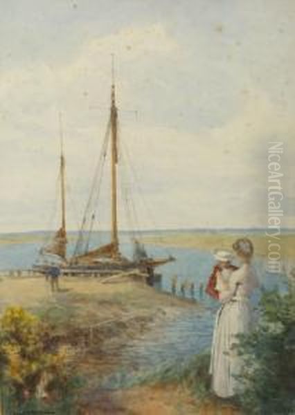 Harbour Scene by Gerard Wakeman