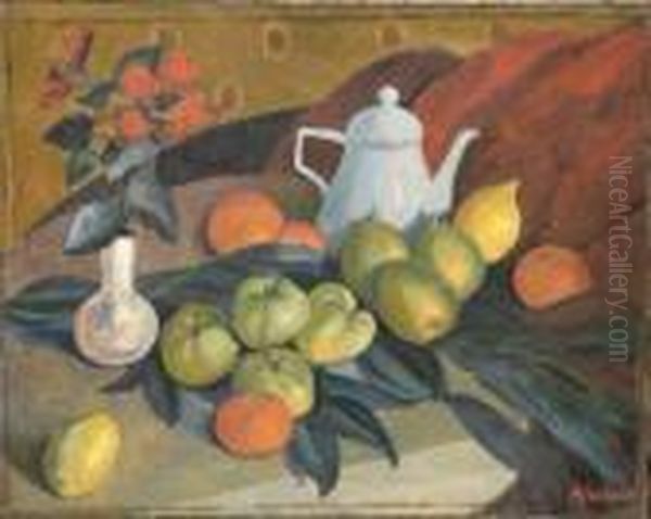 Nature Morte Aux Fruits by Abraham Weinbaum