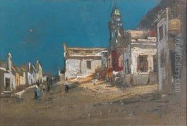 Malay Quarter, Cape Town by Pieter Willem Frederick Wenning