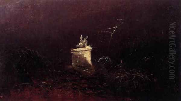 Study for a Funerary Monument by Karl Blechen