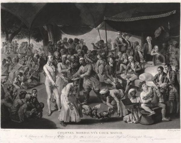 Colonel Mordaunt'scock Match by Johann Zoffany