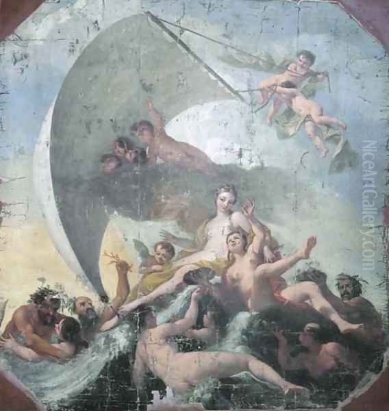 The Triumph of Galatea by Antonio Bellucci