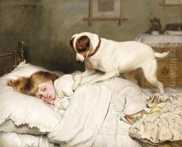 Time To Wake Up by Charles Burton Barber