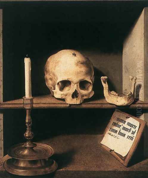 Vanitas Still-Life by Barthel Bruyn