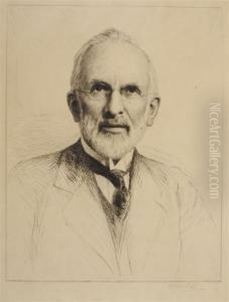 Portrait Of A Man by William Henry Warren Bicknell