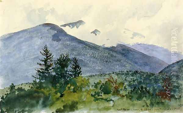 White Mountains from Fernald's Hill by Charles DeWolf Brownell