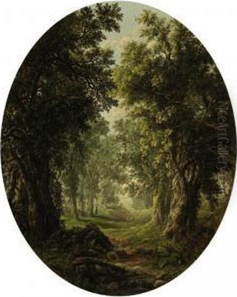 Hunting In The Newark Woods by William Mason Brown