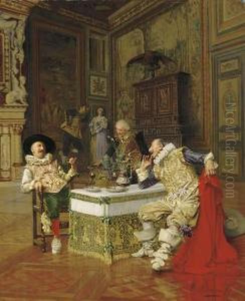 The Marriage Contract by Francois Brunery