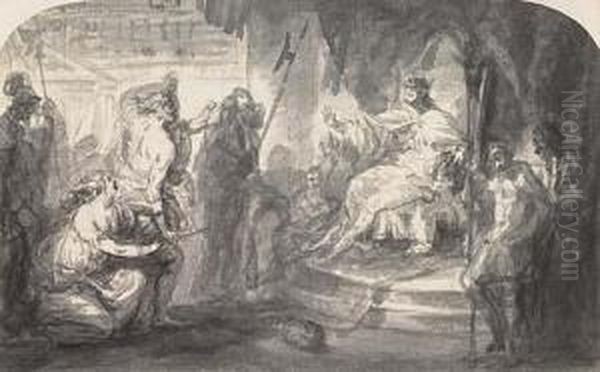 King Solomon's Judgment by Antoine-Francois Callet