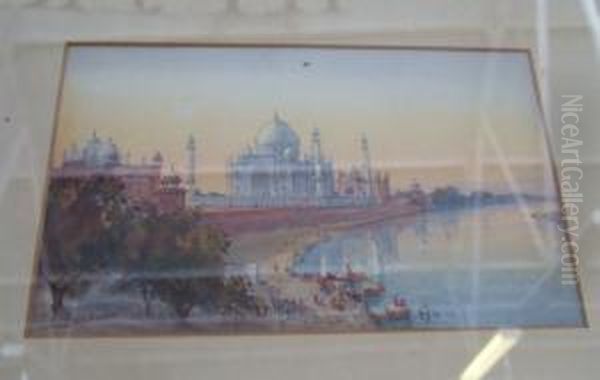 The Taj Mahal by Conrad H.R. Carelli