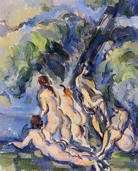 Bathers3 by Paul Cezanne